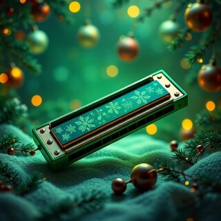 Christmas musical visual #11285