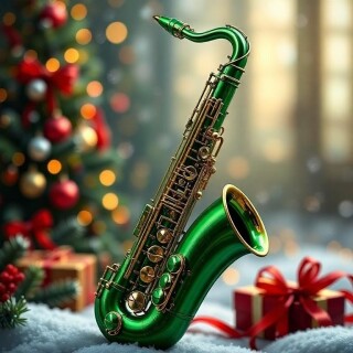 Christmas musical visual #11286