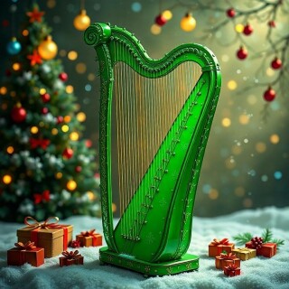 Christmas musical visual #11282
