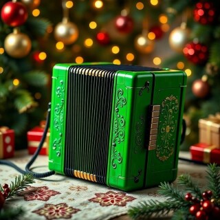 Christmas musical visual #11280