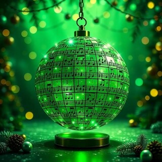 Christmas musical visual #11279