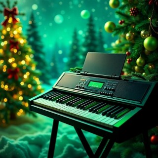 Christmas musical visual #11278