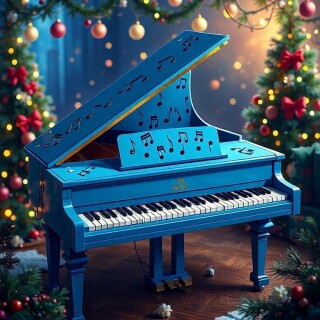 Christmas musical visual #11273