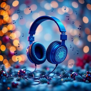 Christmas musical visual #11270