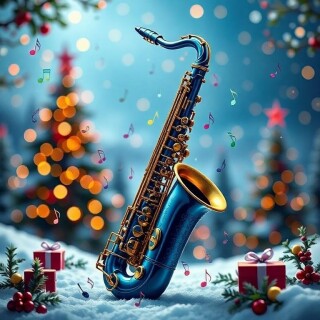 Christmas musical visual #11266