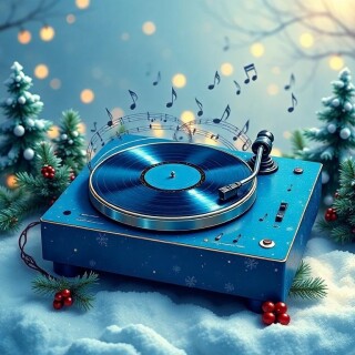 Christmas musical visual #11264