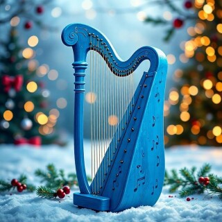 Christmas musical visual #11263