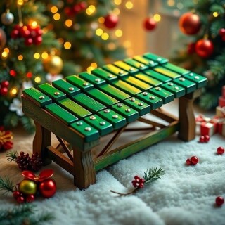 Christmas musical visual #11308