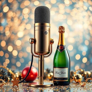 New Year musical instruments visual #11333