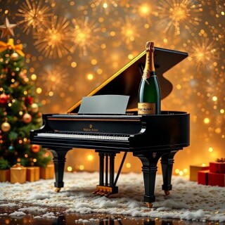 New Year musical instruments visual #11313