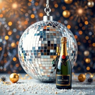 New Year musical instruments visual #11323