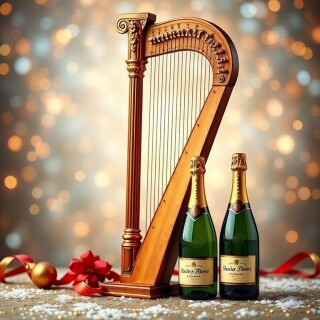 New Year musical instruments visual #11322