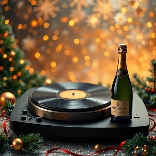 New Year musical instruments visual #11321