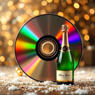 New Year musical instruments visual #11320