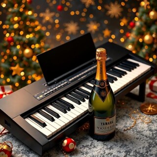 New Year musical instruments visual #11315