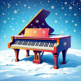 Winter musical instruments visual #11355