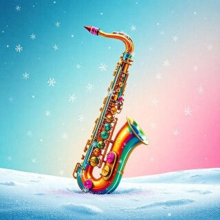Winter musical instruments visual #11345