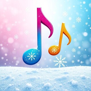 Winter musical instruments visual #11339