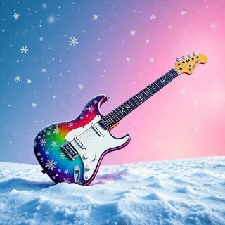 Winter musical instruments visual #11338
