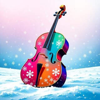 Winter musical instruments visual #11337