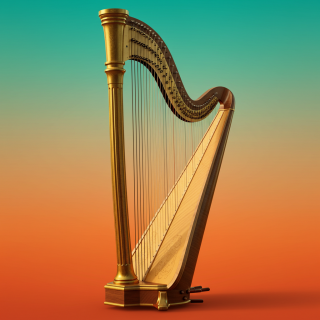 Harp visual #11371