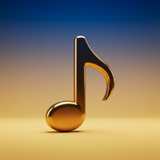 Music note visual #11362