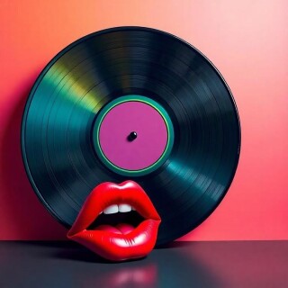 Vinyl record visual #11392