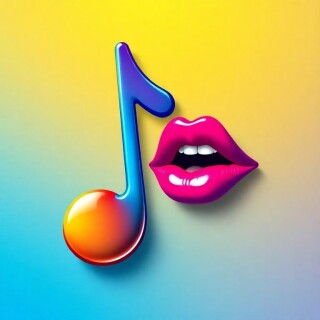 Music note visual #11389
