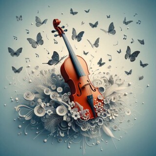 Violin visual #11480