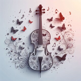 Violin visual #11479