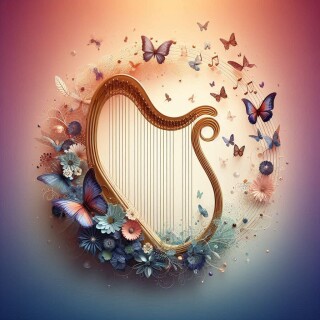 Harp visual #11458