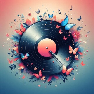 Vinyl record visual #11430