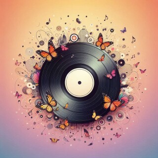 Vinyl record visual #11429