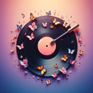 Vinyl record visual #11428