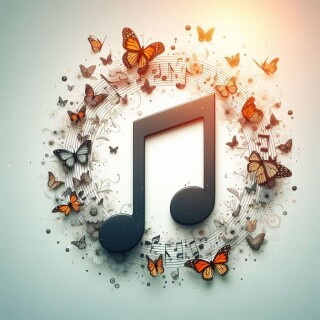 Music note visual #11421
