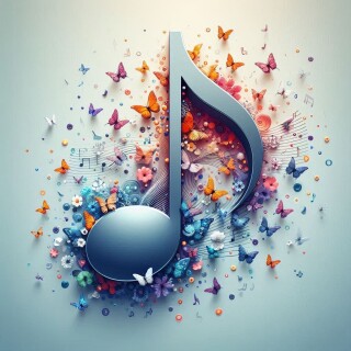 Music note visual #11418