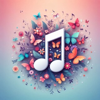 Music note visual #11419
