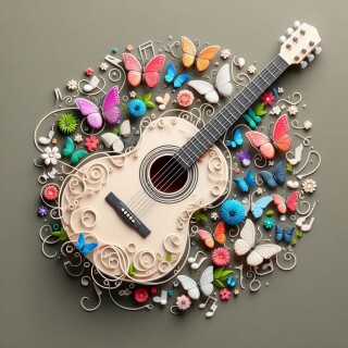 Guitar visual #11413