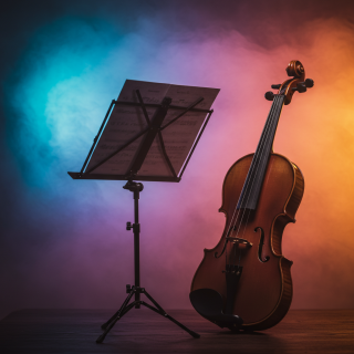 Violin visual #11545