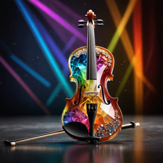 Violin visual #11543