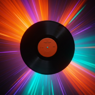 Vinyl record visual #11505