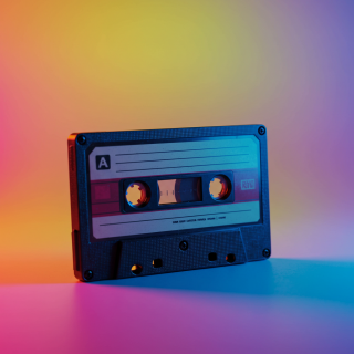 Tape recorder visual #11492