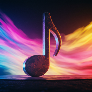 Music note visual #11488