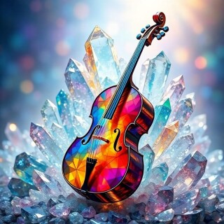 Violin visual #11573