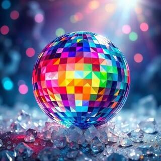 Disco ball visual #11566
