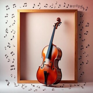 Violin visual #11611