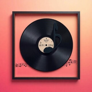 Vinyl record visual #11584