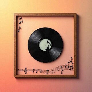 Vinyl record visual #11583