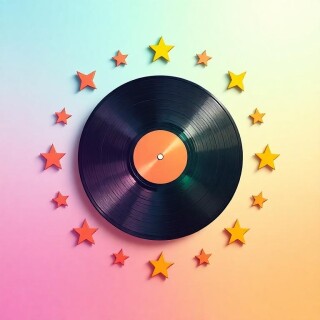 Vinyl record visual #11622