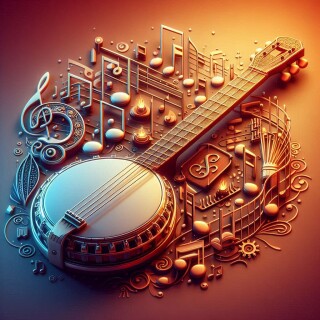 Banjo visual #11658